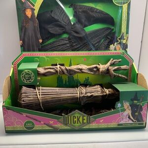 Wicked Elephant Dress Robe And Wicked Elphabas Broom Combo Deal